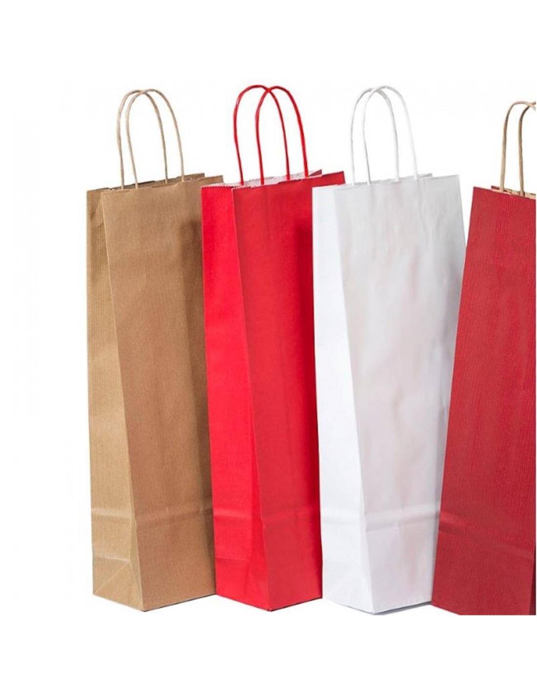 Τσάντα λαμπάδας / ποτού  στριφτό χέρι 14Χ39Χ8