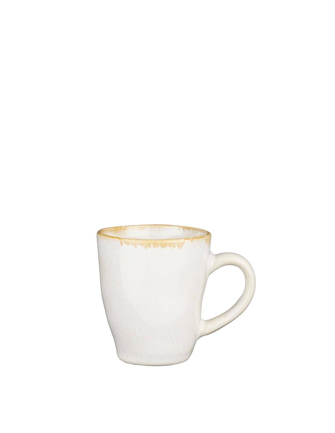 Κούπα κεραμ.λευκή 7,5Χ8,5