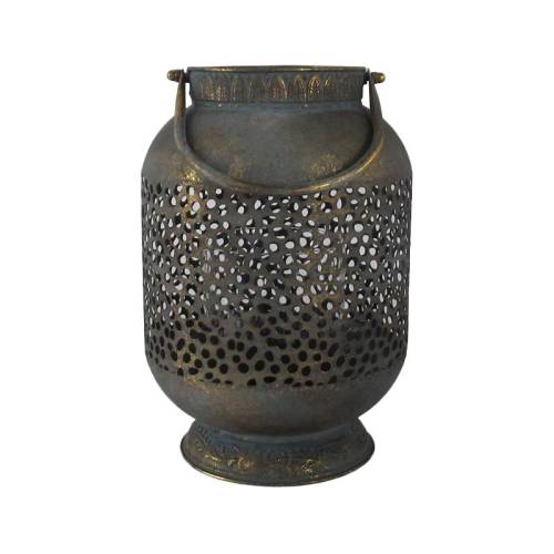 ΜΕΤΑΛΛΙΚΟ ΚΗΡΟΠΗΓΙΟ Fylliana 1043 ΜΠΡΟΝΖΕ ΑΝΤΙΚΕ ΧΡΩΜΑ 22x22x30εκ