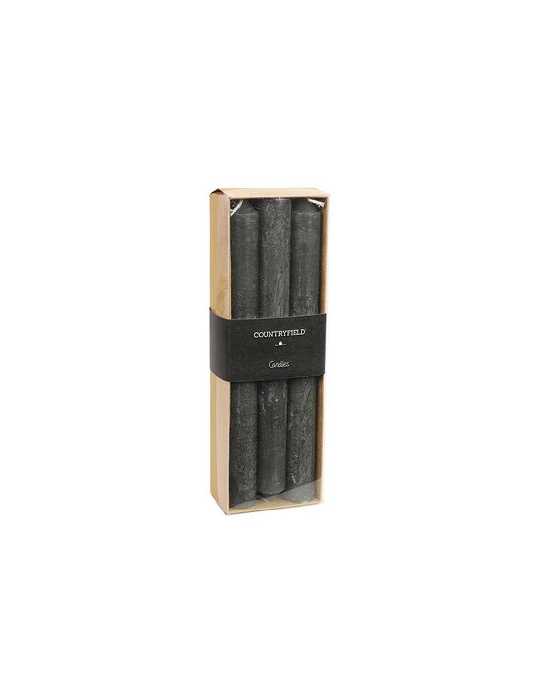 Κερί κηροπήγιου γκρι 2Χ20 σ/6