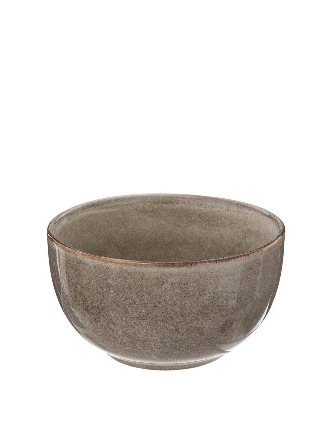 Μπωλ κεραμ.Callie εκρού 70cl 14Χ7,8