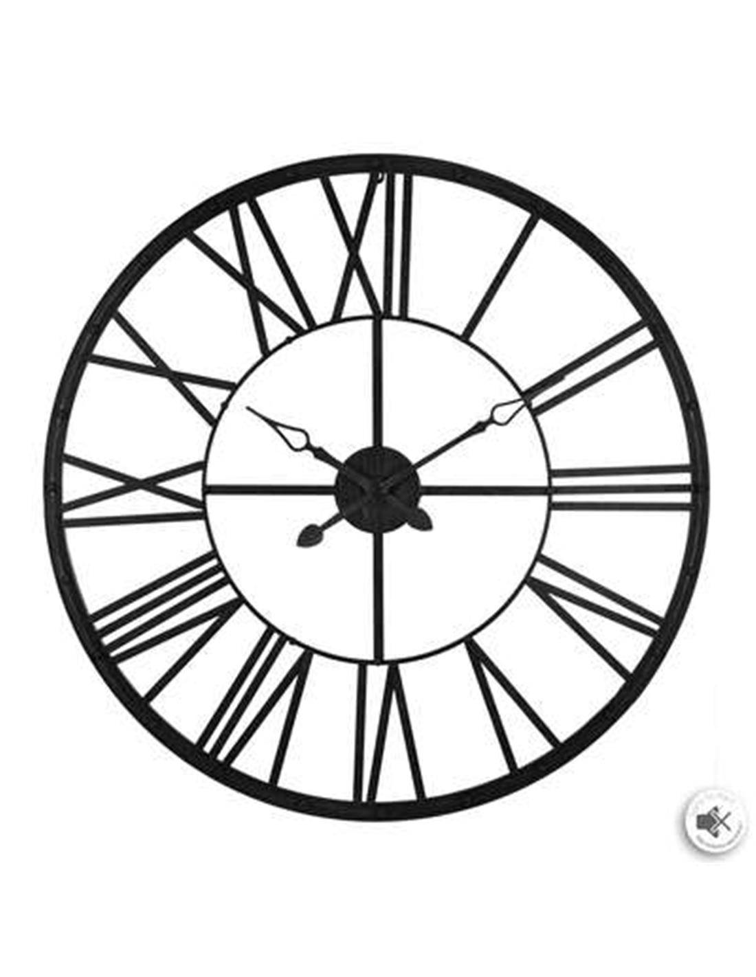 Ρολόι τοίχου μεταλ. ANDRAS Φ96