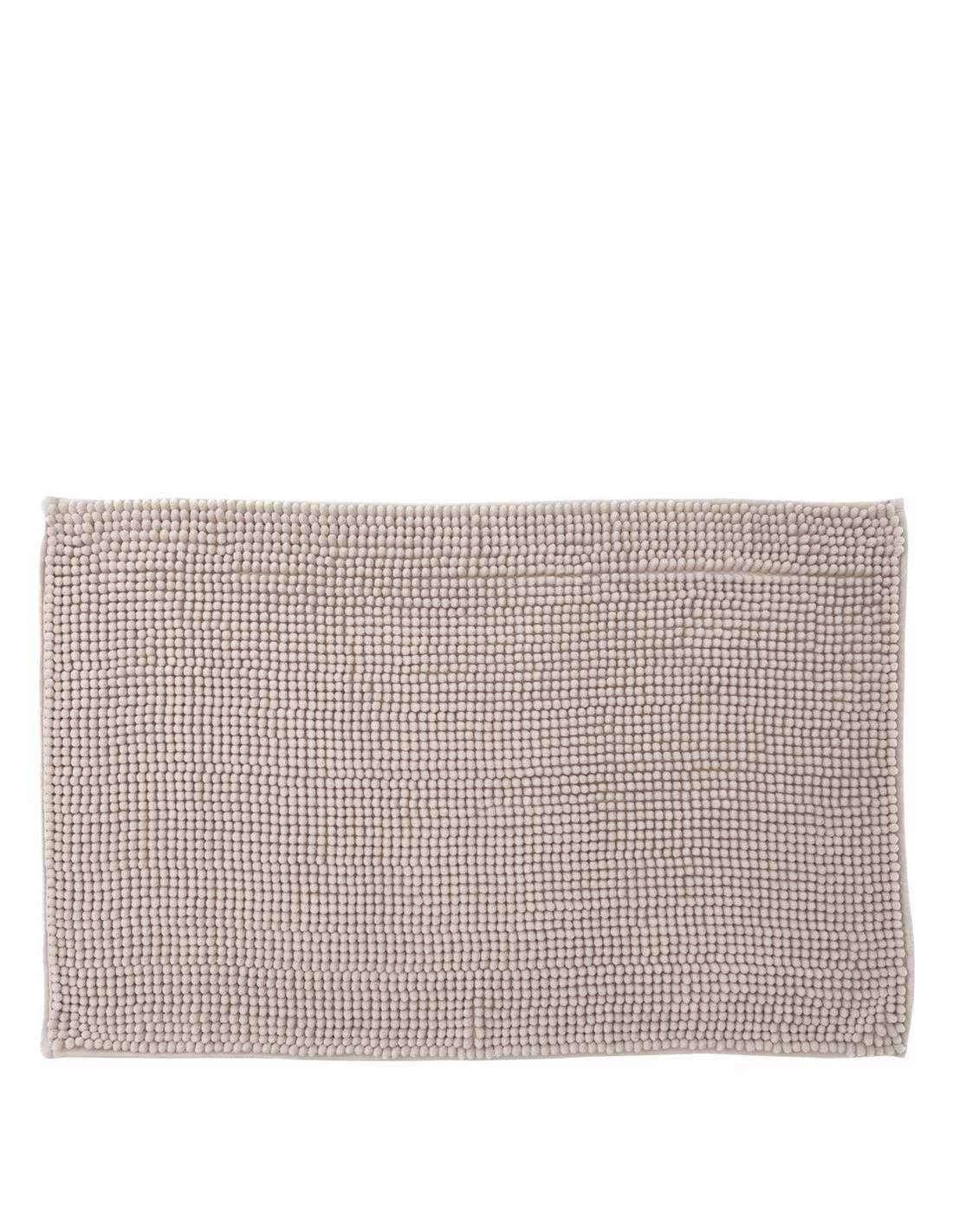 Χαλί μπάνιου chenille 50Χ80 εκρού