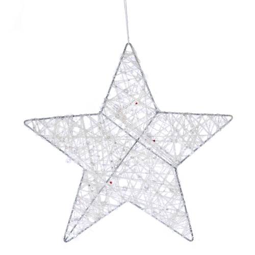 ΛΕΥΚΟ ΚΡΕΜΑΣΤΟ ΑΣΤΕΡΙ 20ΕΚ