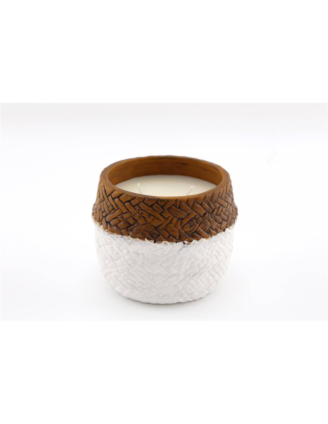 Κασπώ κεραμ. με αρ.κερί 9Χ12