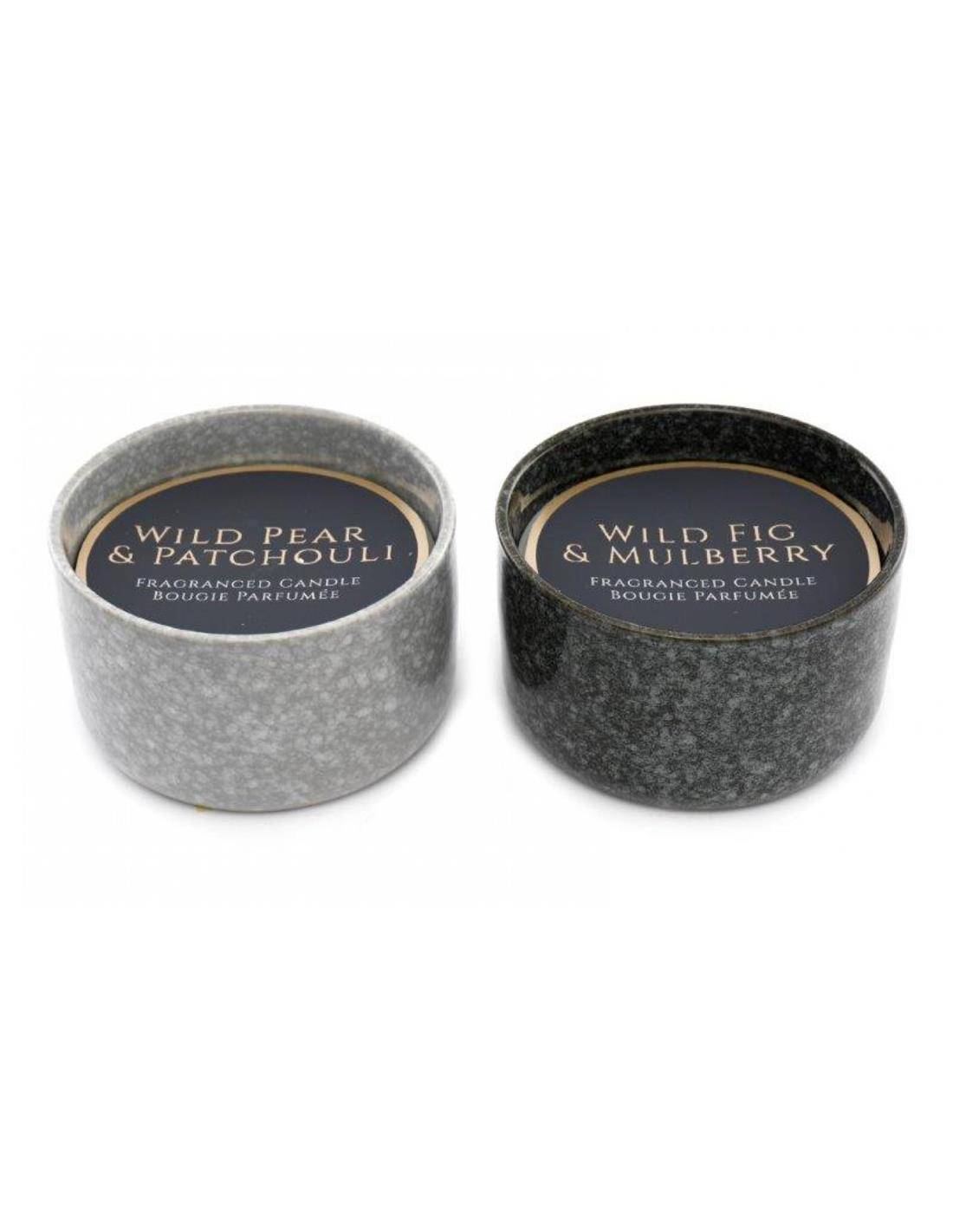 Ποτήρι κεραμ.με κερί 2χρ. 7Χ12