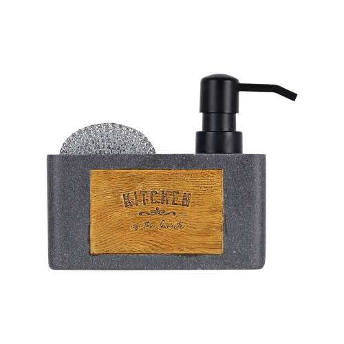 ESTIA ΔΟΧΕΙΟ ΥΓΡΟΥ ΠΙΑΤΩΝ ΜΕ ΘΗΚΗ ΓΙΑ ΣΦΟΥΓΓΑΡΙ ΓΚΡΙ