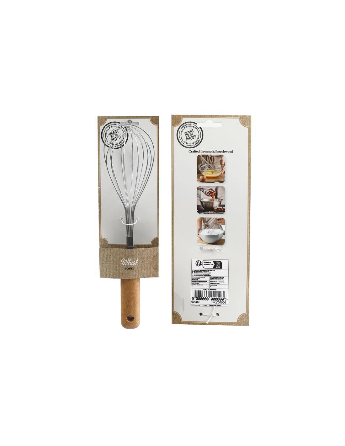 Αυγοδάρτης με ξύλινο χέρι 19,5CM