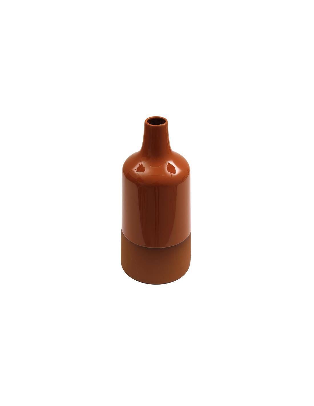 Βάζο / μπουκάλι κεραμ.terracotta   12X23CM
