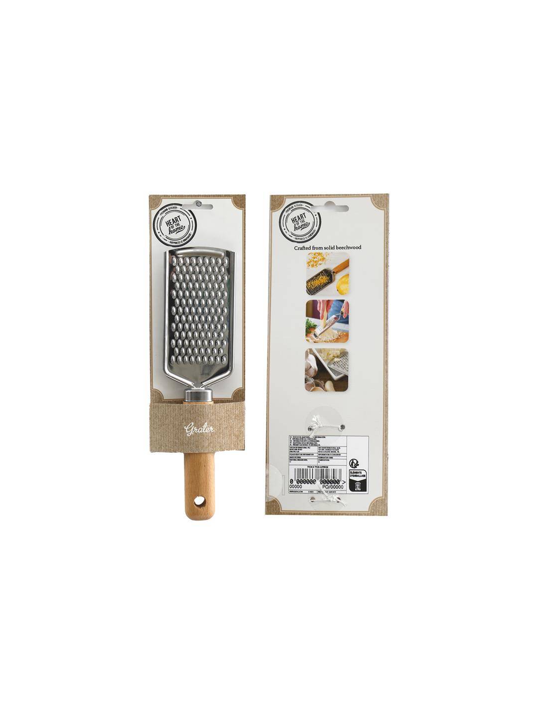 Τρίφτης χειρός με ξύλινο χέρι 22,8CM