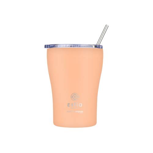 ESTIA ΘΕΡΜΟΣ COFFEE MUG SAVE THE AEGEAN 350ml PEACH FUZZ