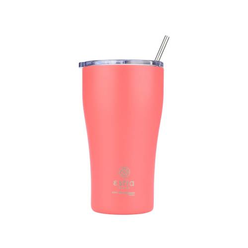 ESTIA ΘΕΡΜΟΣ COFFEE MUG SAVE THE AEGEAN 500ml FUSION CORAL