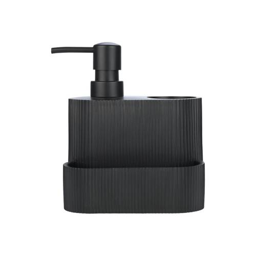 ESTIA ΔΟΧΕΙΟ ΥΓΡΟΥ ΠΙΑΤΩΝ ΜΕ ΠΟΤΗΡΑΚΙ & ΘΗΚΗ ΓΙΑ ΣΦΟΥΓΓΑΡΙ ΜΑΥΡΟ