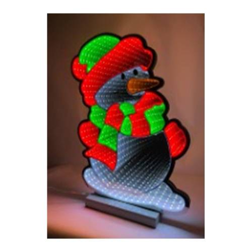 ΦΩΤΙΖΟΜΕΝΟΣ ΧΙΟΝΑΝΘΡΩΠΟΣ 39Χ60ΕΚ ΣΕ ΞΥΛΙΝΗ ΒΑΣΗ