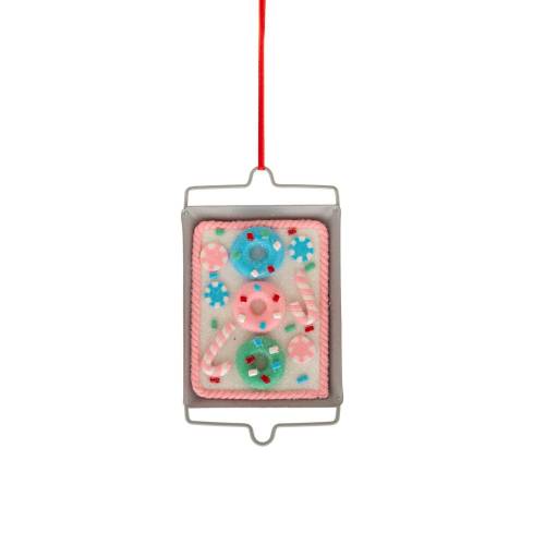 DONUTS ΣΕ ΠΙΑΤΟ 6Χ10ΕΚ ΚΡΕΜΑΣΤΟ