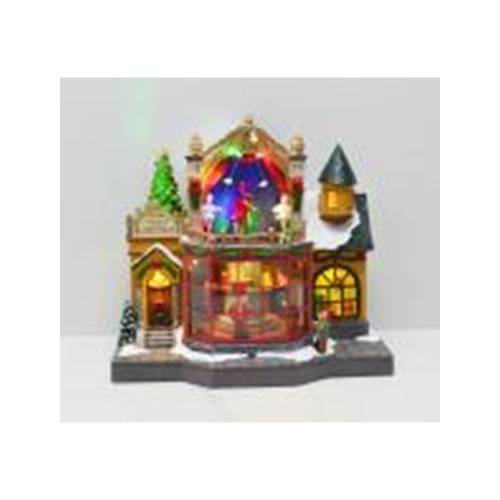 TOY SHOP ΜΕ ΜΟΥΣΙΚΗ KAI ΚΙΝΗΣΗ 30.5Χ18.5Χ28.5ΕΚ ΜΕ ΑΝΤΑΠΤΟΡΑ ΡΕΥΜΑΤΟΣ