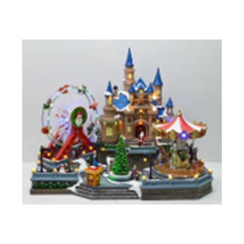 ΦΩΤΙΖΟΜΕΝΟ LUNA PARK ΜΕ ΜΟΥΣΙΚΗ ΚΑΙ ΚΙΝΗΣΗ 59Χ37Χ47ΕΚ.ΜΕ ΑΝΤΑΠΤΟΡΑ ΡΕΥΜΑΤΟΣ