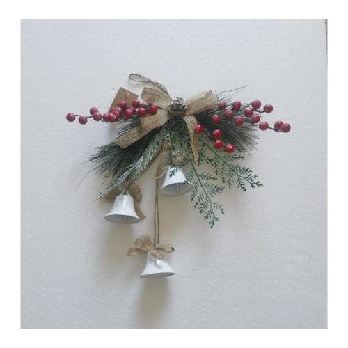 ΛΕΥΚΕΣ ΚΑΜΠΑΝΕΣ ΜΕ ΔΙΑΚΟΣΜΗΣΗ 30Χ45ΕΚ