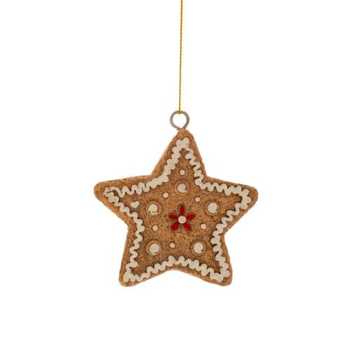 GINGERBREAD ΑΣΤΕΡΑΚΙ ΚΡΕΜΑΣΤΟ 6Χ8ΕΚ