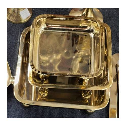 ΧΡΥΣΟΣ ΜΕΤΑΛΙΚΟΣ ΔΙΣΚΟΣ ΜΕ ΣΤΡΟΓΓΥΛΑ ΠΟΔΙΑ 28Χ28Χ7ΕΚ