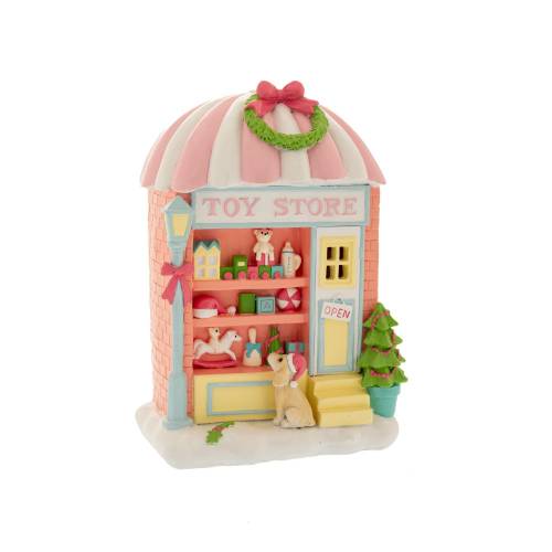 ΠΟΛΥΡΕΖΙΝΗ TOY STORE ΡΟΖ ΣΙΕΛ 16Χ10Χ22ΕΚ.