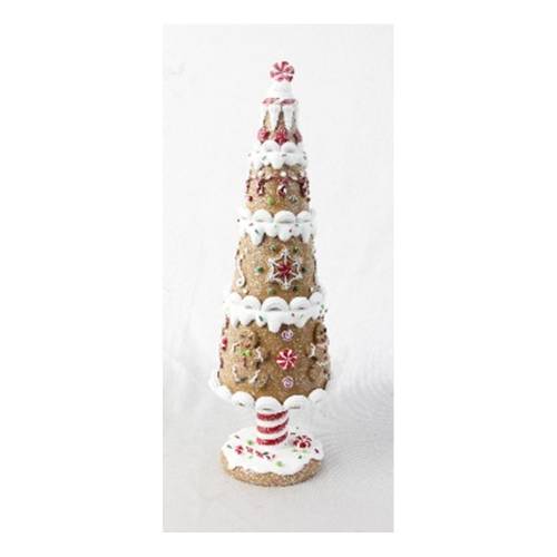 GINGERBREAD ΠΟΛΥΡΕΖΙΝ ΤΟΥΡΤΑ ΔΕΝΔΡΟ 8Χ8Χ25ΕΚ