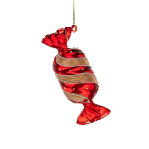 ΚΟΚΚΙΝΗ ΧΡΥΣΗ ΓΥΑΛΙΝΗ ΚΡΕΜΑΣΤΗ ΚΑΡΑΜΕΛΑ 14Χ5ΕΚ