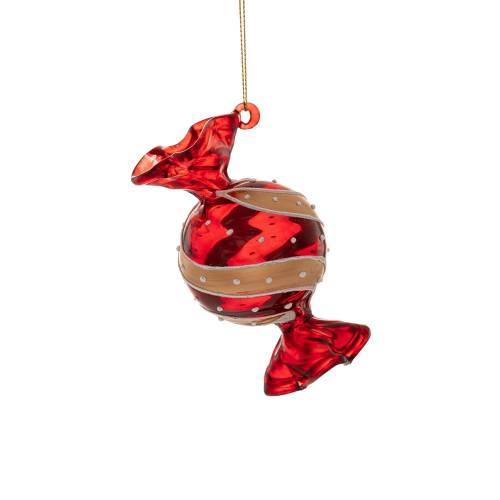 ΚΟΚΚΙΝΗ ΧΡΥΣΗ ΓΥΑΛΙΝΗ ΚΡΕΜΑΣΤΗ ΚΑΡΑΜΕΛΑ 12Χ6ΕΚ