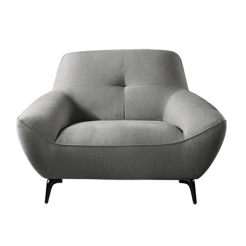 PEDRO Πολυθρόνα Σαλονιού - Καθιστικού, Ύφασμα Γκρι Ε-00024959 Ε9416,12