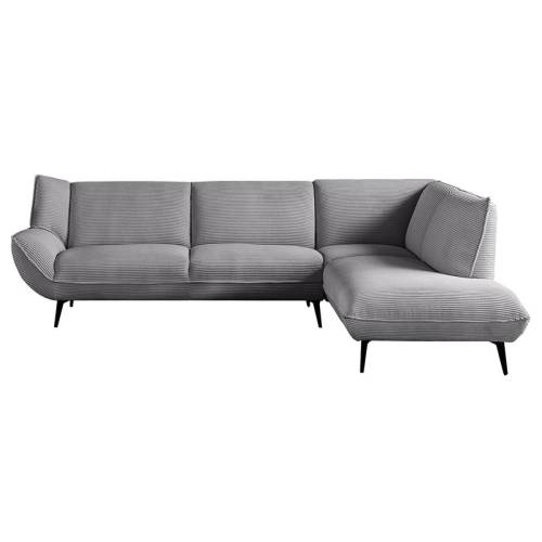 EMERALD Καναπές Σαλονιού Αριστερή Γωνία, Ύφασμα Γκρι Ε-00024953 Ε9419,22