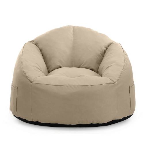 JAZZ Πουφ Πολυθρόνα 100% Αδιάβροχο, Ύφασμα Sand Ε-00025221 Ε0232,1