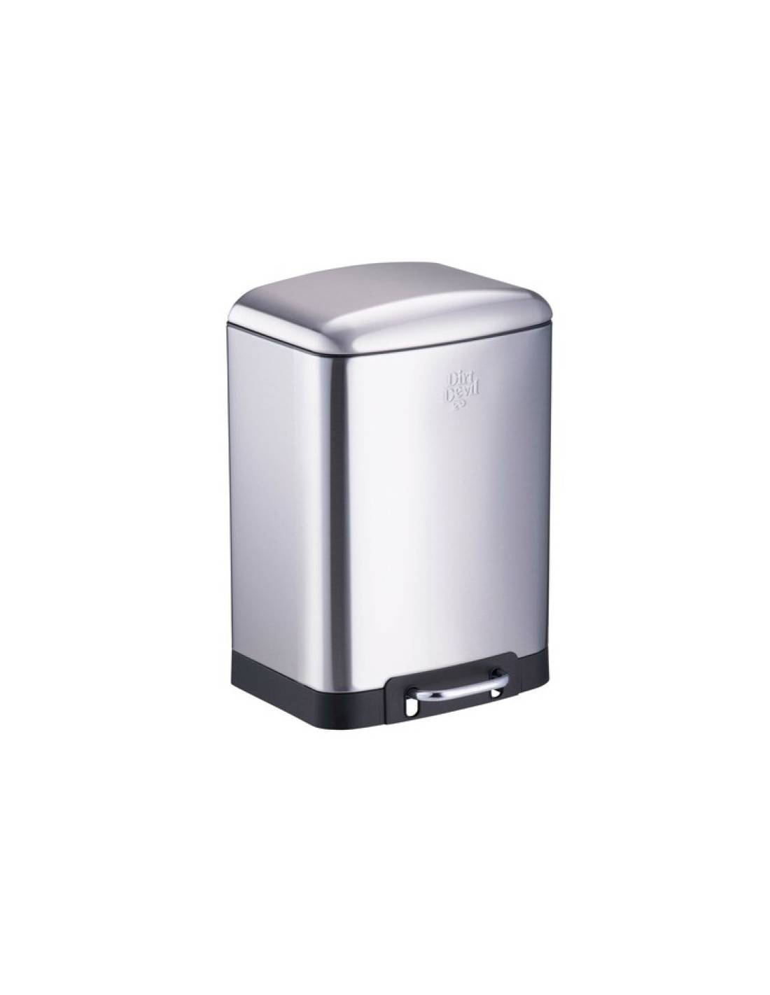 Κάδος αποριμ. ασημί Soft close 12lt/27,2x25,5x40,2cm