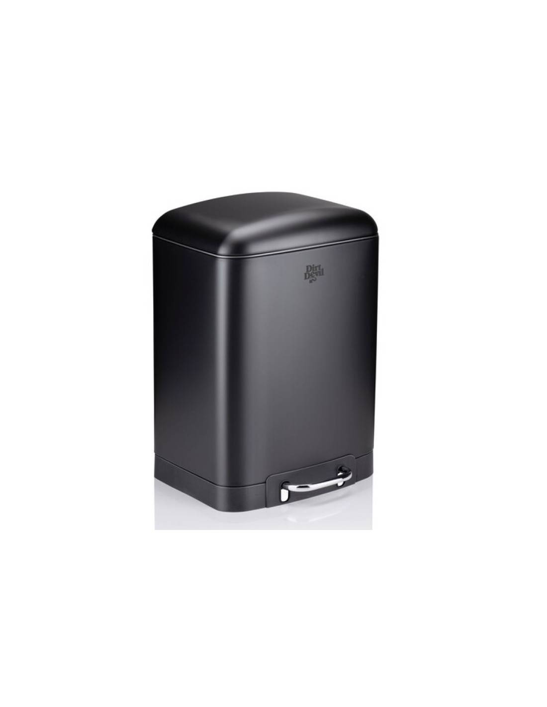 Κάδος αποριμ.μαύρος soft close 6lt/23x22,5x32,5cm