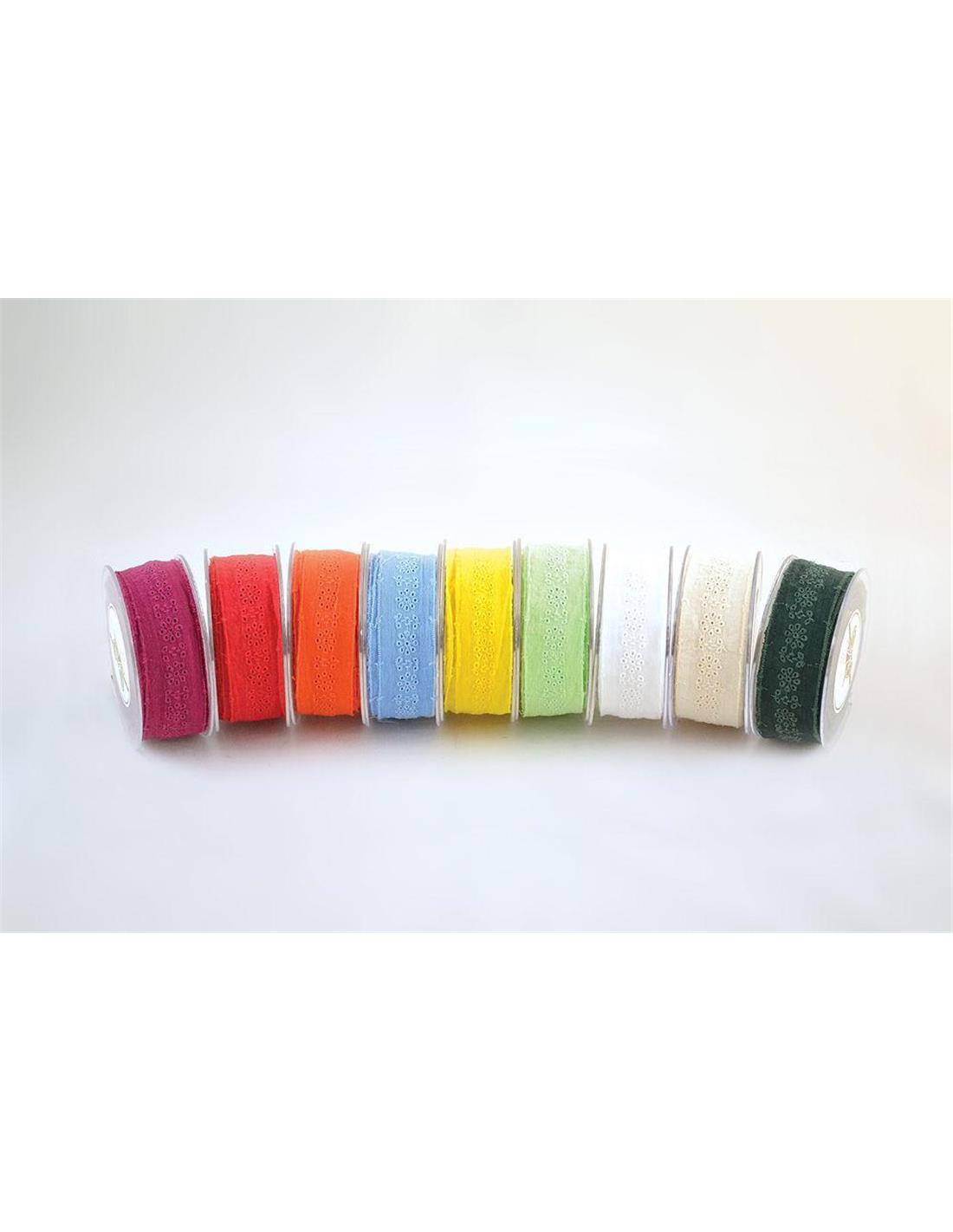 Κορδ.lace azour 3,8εκ.Χ6,5Μ