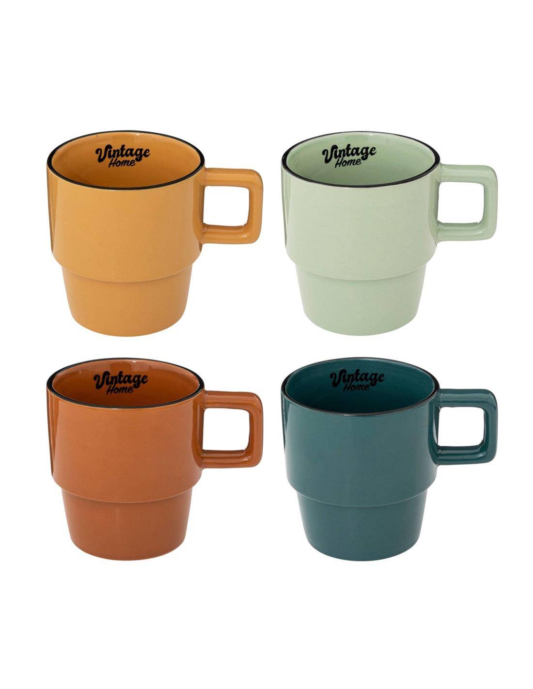 Κούπα κεραμ. VINTAGE 32cl, 12,3X9,1 4χρ