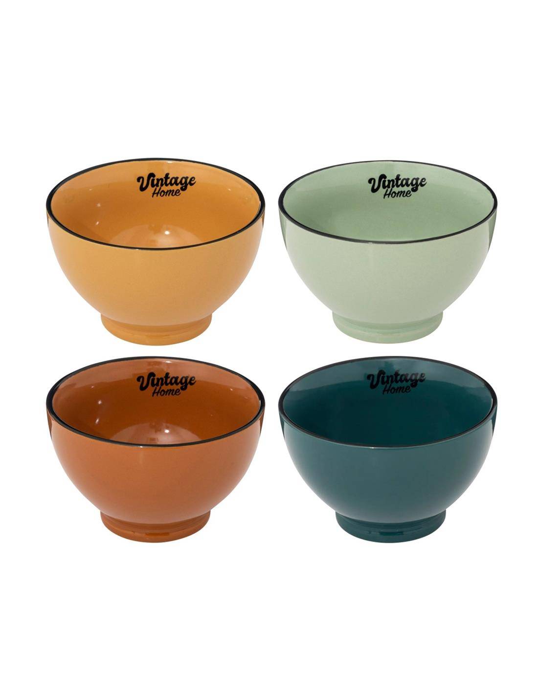 Μπωλ κεραμ. VINTAGE 50cl, 13,3X8,3, 4χρ