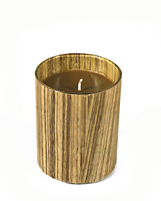 Άρωματικό Κερί σε Γυάλινο Ποτήρι Άρωμα "Sandalwood"  WF672