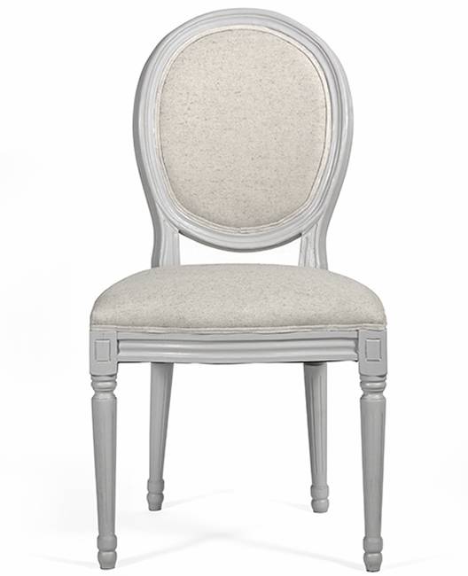 Καρέκλα Louis, σκελετός γκρι ανοιχτό  EP372