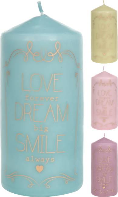 Κερί κορμός χρυσό print  CF978