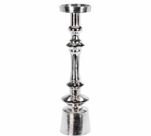 Επινικελωμένο κηροπήγιο αλουμινίου, 37cm HM756