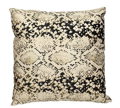 Μαξιλάρι σχ.φίδι σε εκρού χρ.,50x50cm XET-6110