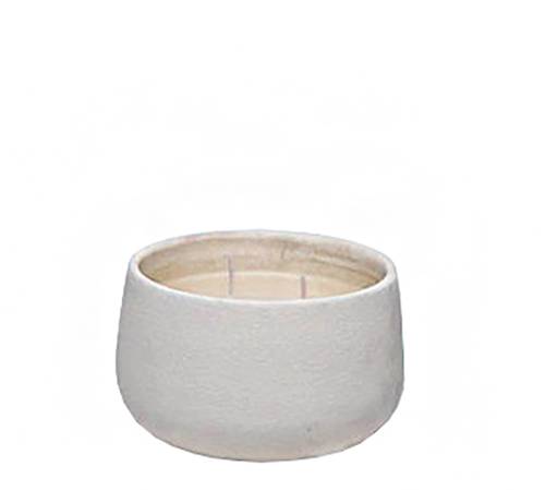 Κεραμικό μπολ με κερί  12.6x7.6cm CT460