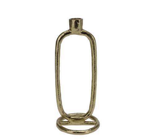 Κηροπήγιο αλουμινίου σχ.οβάλ 24cm HE388