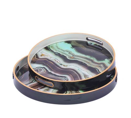 Σ/2 Στρογγυλοί δίσκοι "Onyx", 34.5/40cm HE406