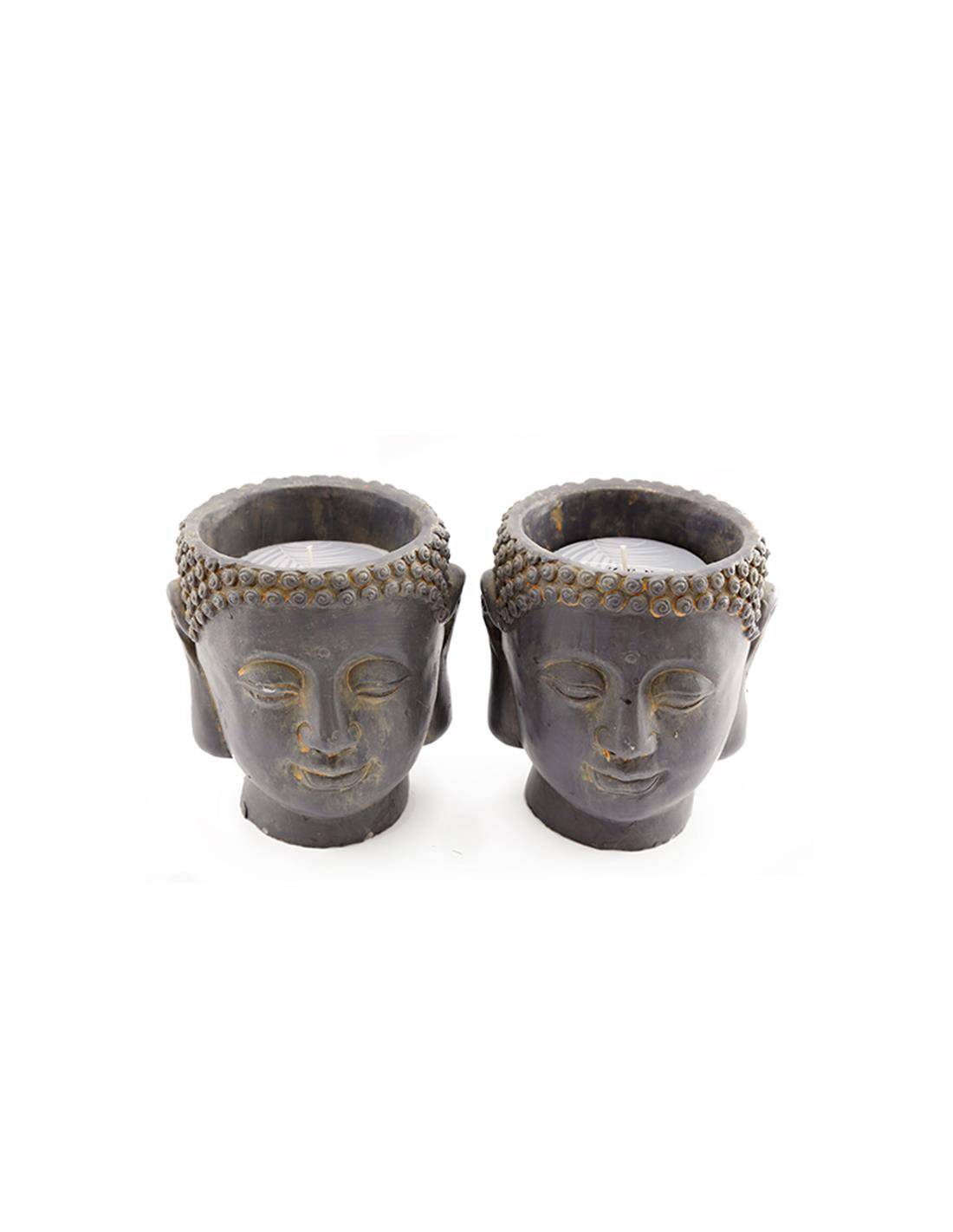 Κασπώ κεραμ.κεφάλι ΒΟΥΔΑ με κερί 9Χ10