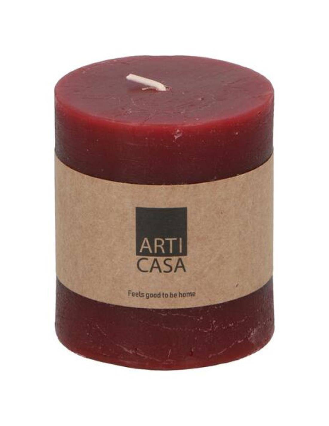 Κερί κορμός κόκκινο Φ7 Η8cm