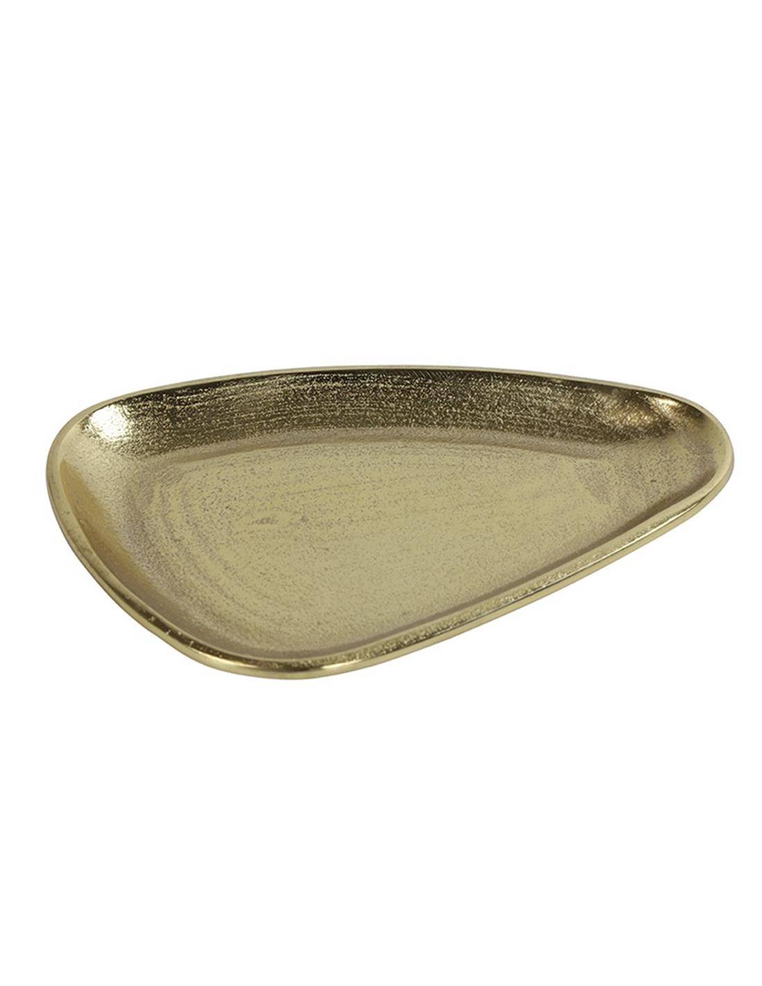 Πιατέλα μεταλ.χρυσή 15Χ22Χ2CM