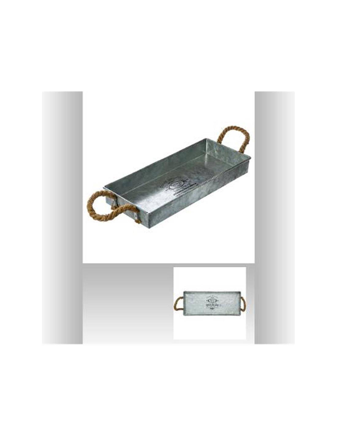 Θήκη μπαχαρικων γαλβ.με ξύλινο χέρι 22Χ6.5