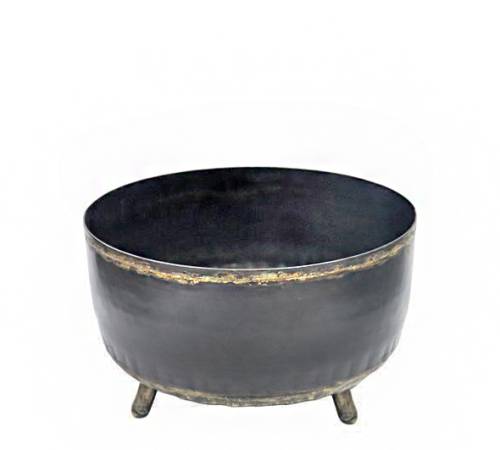 Μεταλλική Vintage φρουτιέρα, με 3 πόδια 30x22cm IN229