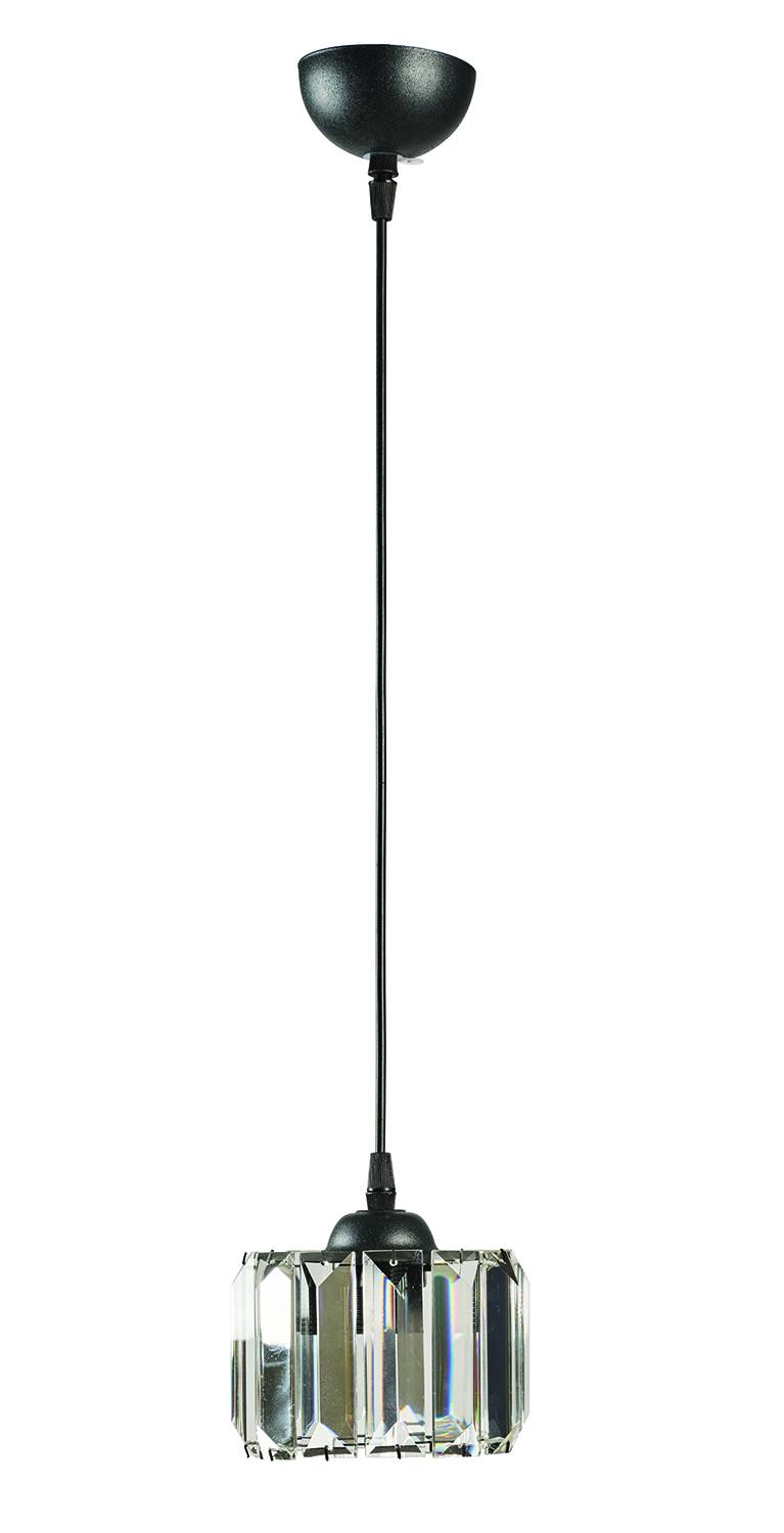 Φωτιστικό μονόφωτο  Μέταλλο/Κρύσταλλο Ε27